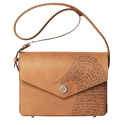 Steerhide (Nume Leather) 【SHINYAKOZUKA】BIG INVITATION WITH TSUCHIYA KABAN (ISSUE#7) in DARK MOCHA Made in Japan