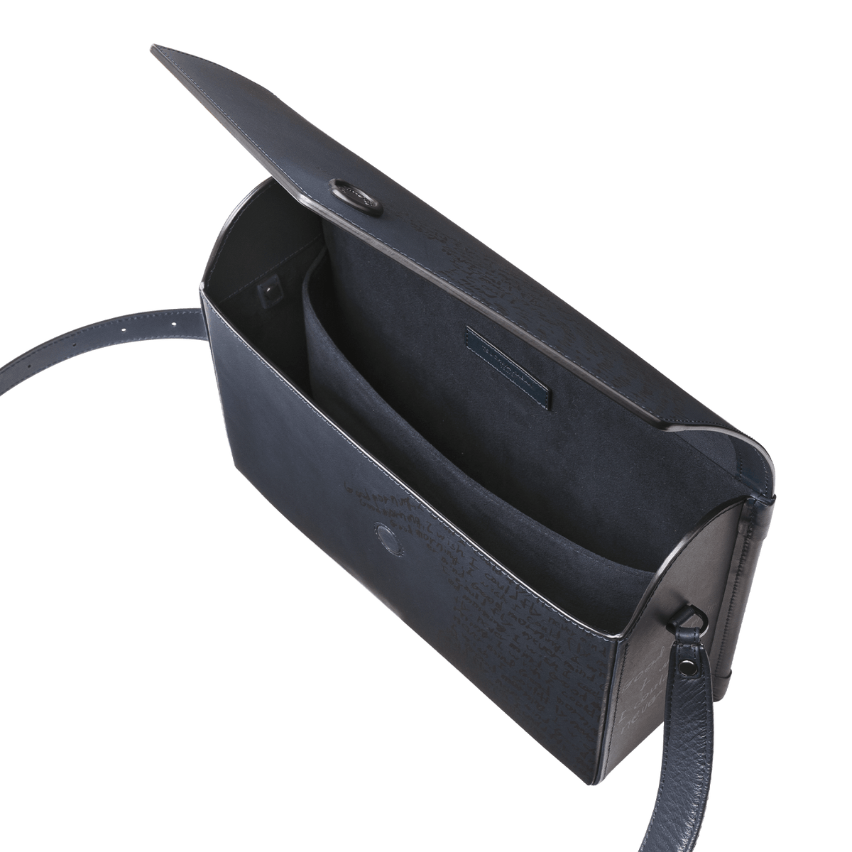 Steerhide (Nume Leather) 【SHINYAKOZUKA】BIG INVITATION WITH TSUCHIYA KABAN (ISSUE#7) in DAYBREAK NAVY Made in Japan