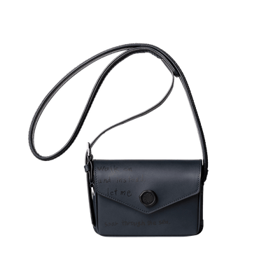 Steerhide (Nume Leather) 【SHINYAKOZUKA】MINI INVITATION WITH TSUCHIYA KABAN (ISSUE#7) in DAYBREAK NAVY Made in Japan