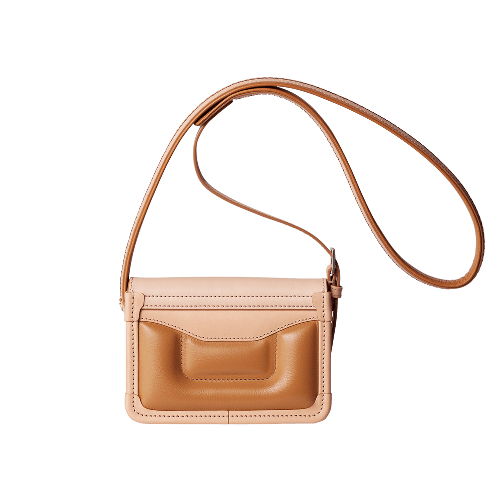 Steerhide (Nume Leather) 【SHINYAKOZUKA】MINI INVITATION WITH TSUCHIYA KABAN (ISSUE#7) in DARK MOCHA Made in Japan