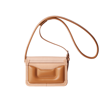 Steerhide (Nume Leather) 【SHINYAKOZUKA】MINI INVITATION WITH TSUCHIYA KABAN (ISSUE#7) in DARK MOCHA Made in Japan