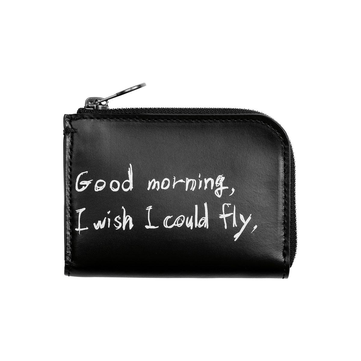 Steerhide (Nume Leather) 【SHINYAKOZUKA】WALLET WITH TSUCHIYA KABAN (ISSUE#7) in DAWN BLACK Made in Japan