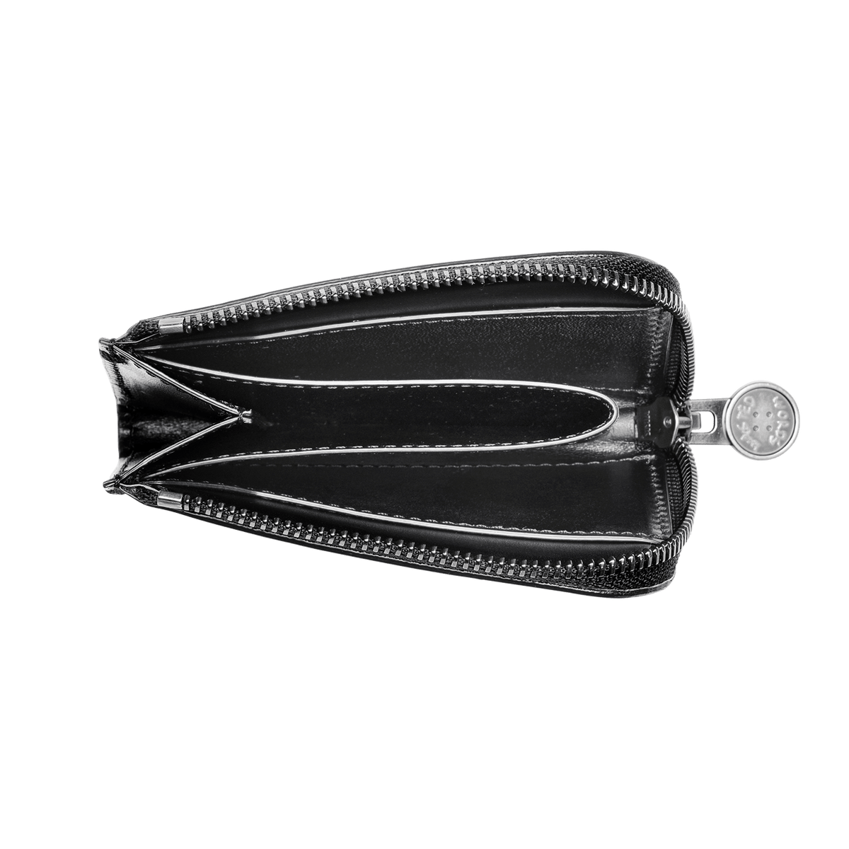 Steerhide (Nume Leather) 【SHINYAKOZUKA】WALLET WITH TSUCHIYA KABAN (ISSUE#7) in DAWN BLACK Made in Japan