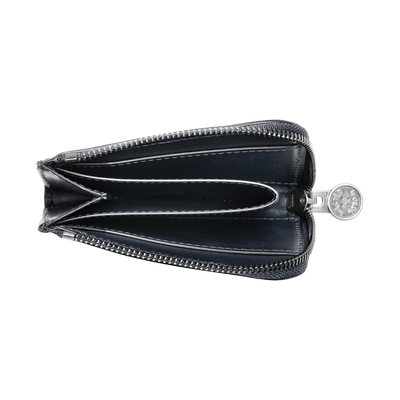 Steerhide (Nume Leather) 【SHINYAKOZUKA】WALLET WITH TSUCHIYA KABAN (ISSUE#7) in DAYBREAK NAVY Made in Japan