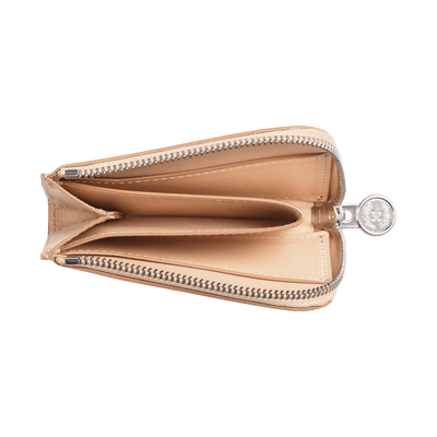 Bull Hide (Plain Nume Leather) 【SHINYAKOZUKA】WALLET WITH TSUCHIYA KABAN (ISSUE#7) in CAPPUCCINO Made in Japan