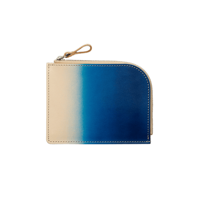 Tsuchiya Kaban x Yuhaku Gradient L Zip Wallet