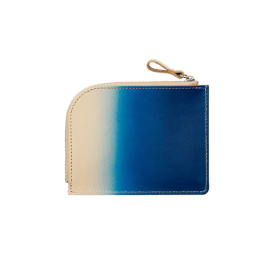 Tsuchiya Kaban x Yuhaku Gradient L Zip Wallet