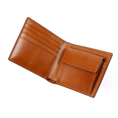 Cordovan Cordovan Wallet in Black x Black Made in Japan