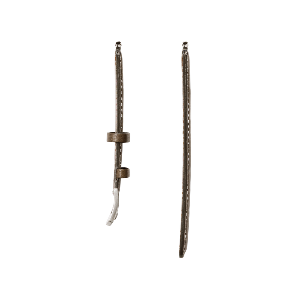 Cowhide (Vachetta Milled Leather) Urbano Apple Watch Leather Band in Lapis Blue  Made in Japan