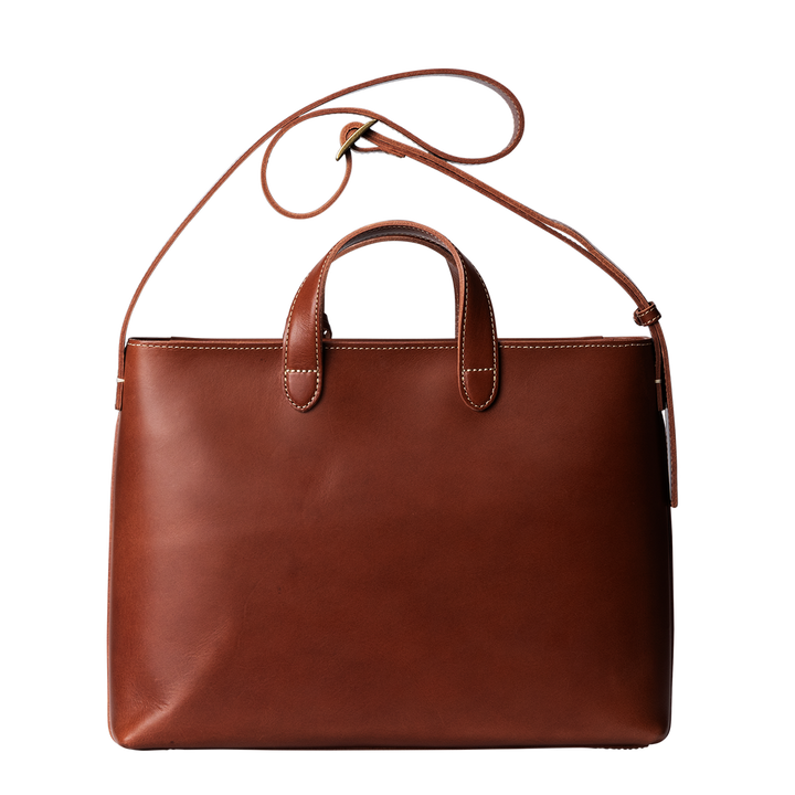 Diario 2Way Zip Medium Tote | Leather Tote | Tsuchiya Kaban Diario 2Way Zip Medium Tote | Leather Tote | Tsuchiya Kaban