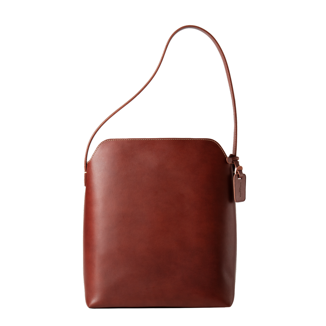 土屋鞄　ユニックリベルタ　牛革　ワンショルダー　ブラウン Diario Single Strap Tote | Leather Tote | Tsuchiya Kaban –Timeless