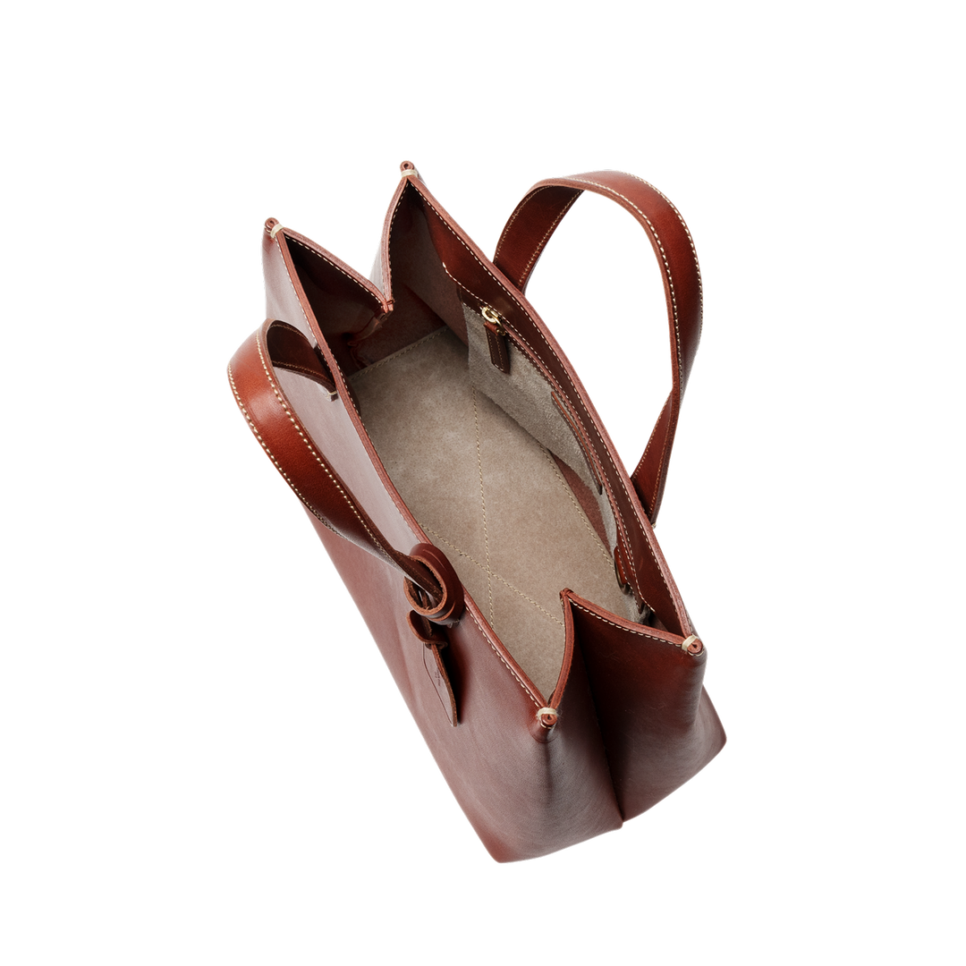 Diario Small Tote | Leather Tote | Tsuchiya Kaban –Timeless