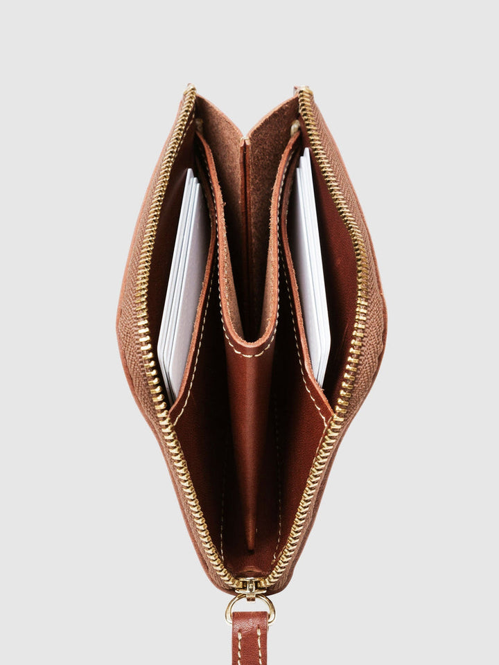 Diario L Zip Wallet | Leather Wallet | Tsuchiya Kaban –Timeless