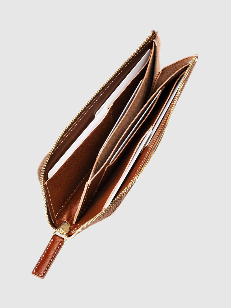 Diario L Zip Long Wallet | Leather Wallet | Tsuchiya Kaban