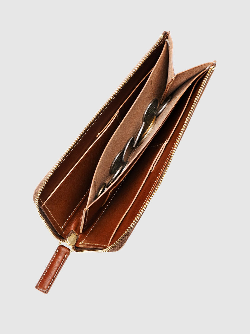 Diario L Zip Long Wallet | Leather Wallet | Tsuchiya Kaban
