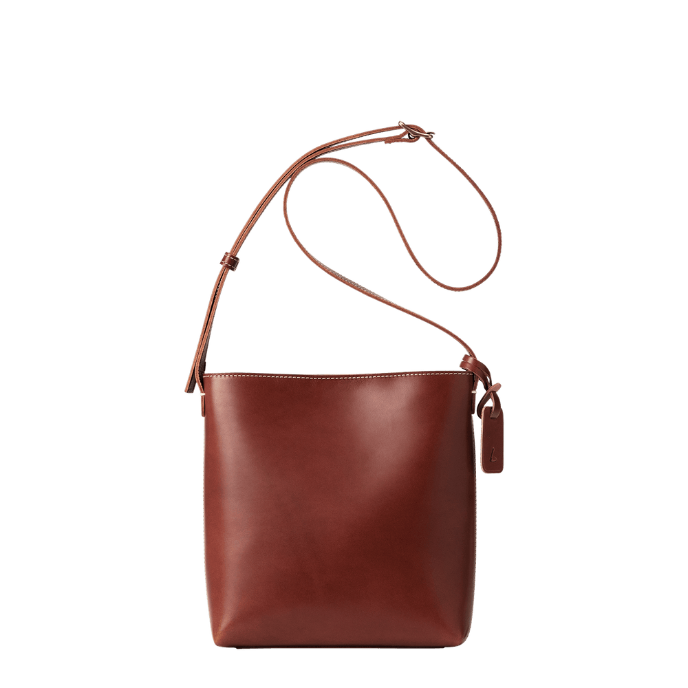 Steerhide  Diario Small Shoulder in Brown Made in Japan