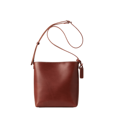 Steerhide  Diario Small Shoulder in Brown Made in Japan