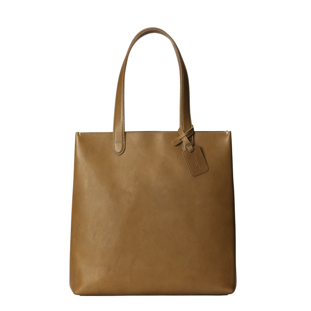 Diario Tall Tote | Leather Tote | Tsuchiya Kaban –Timeless Leather
