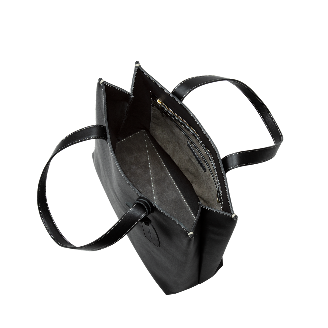 Diario Tall Tote | Leather Tote | Tsuchiya Kaban –Timeless Leather