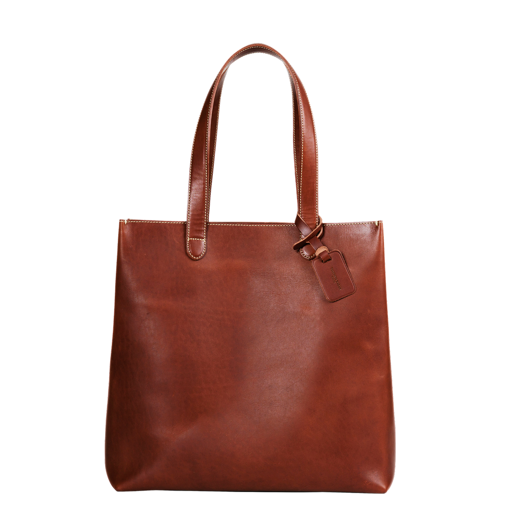 Diario Tall Tote | Leather Tote | Tsuchiya Kaban –Timeless Leather