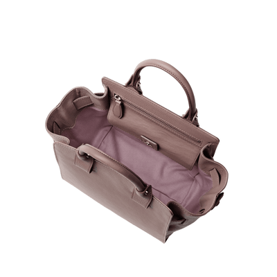 Steerhide  Editor Bloom Tote in Rose Taupe Made in Japan