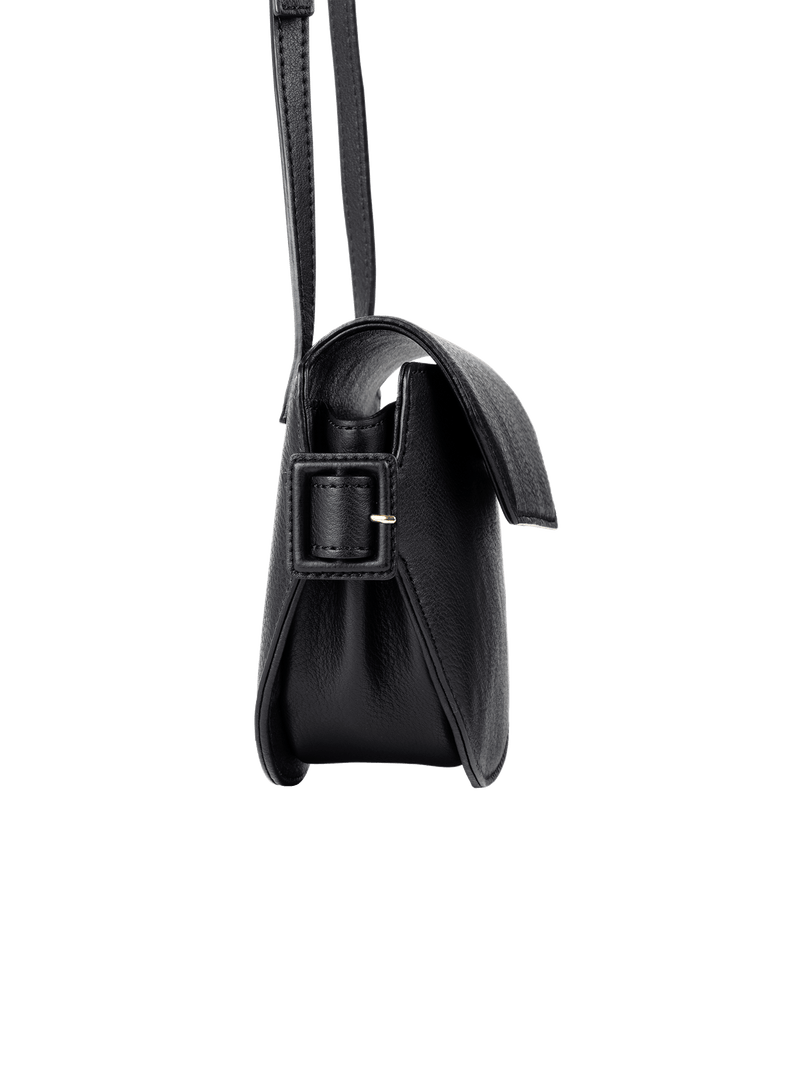 Steerhide (Medium Grain Leather) Editor Mini Round Crossbody in Red Clay Made in Japan