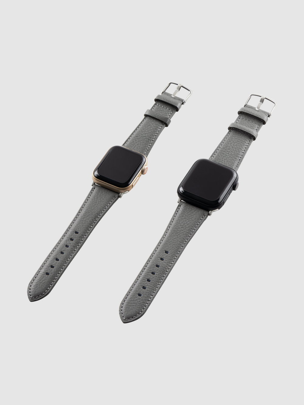 Steerhide  Editor Apple Watch Leather Band in Black Made in Japan