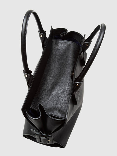 Steerhide (Medium Grain Leather) Editor Tote in Ecru Made in Japan