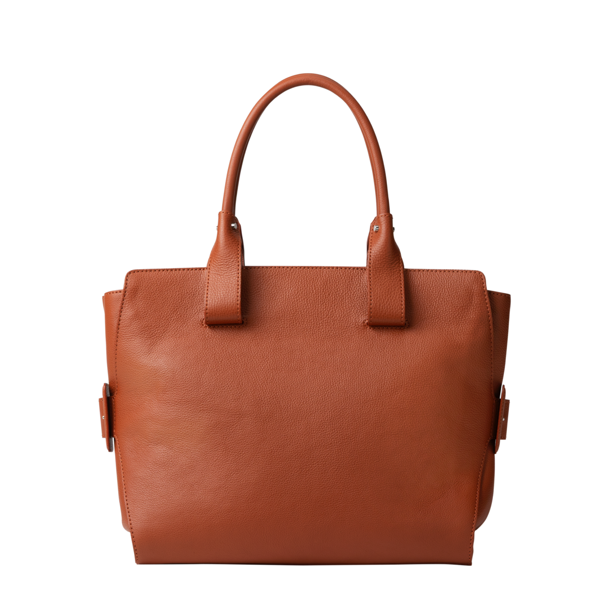 Steerhide (Medium Grain Leather) Editor Tote in Red Clay Made in Japan