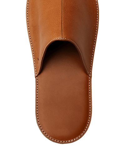 Home Collection Leather Slippers