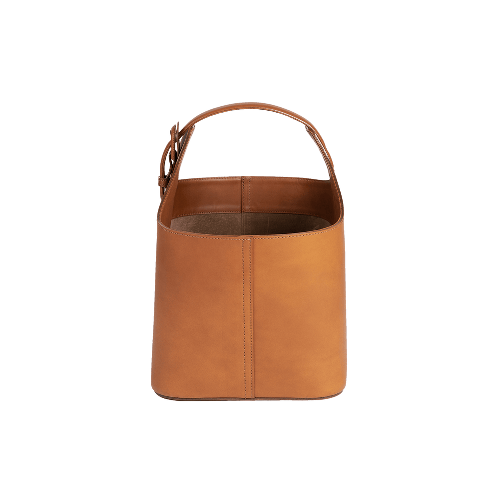 Home Collection Leather Basket (L)