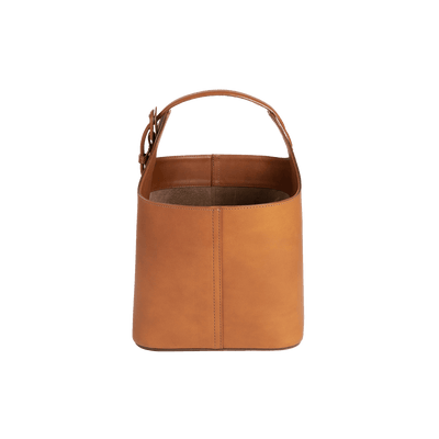 Home Collection Leather Basket (L)