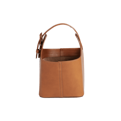 Home Collection Leather Basket (S)