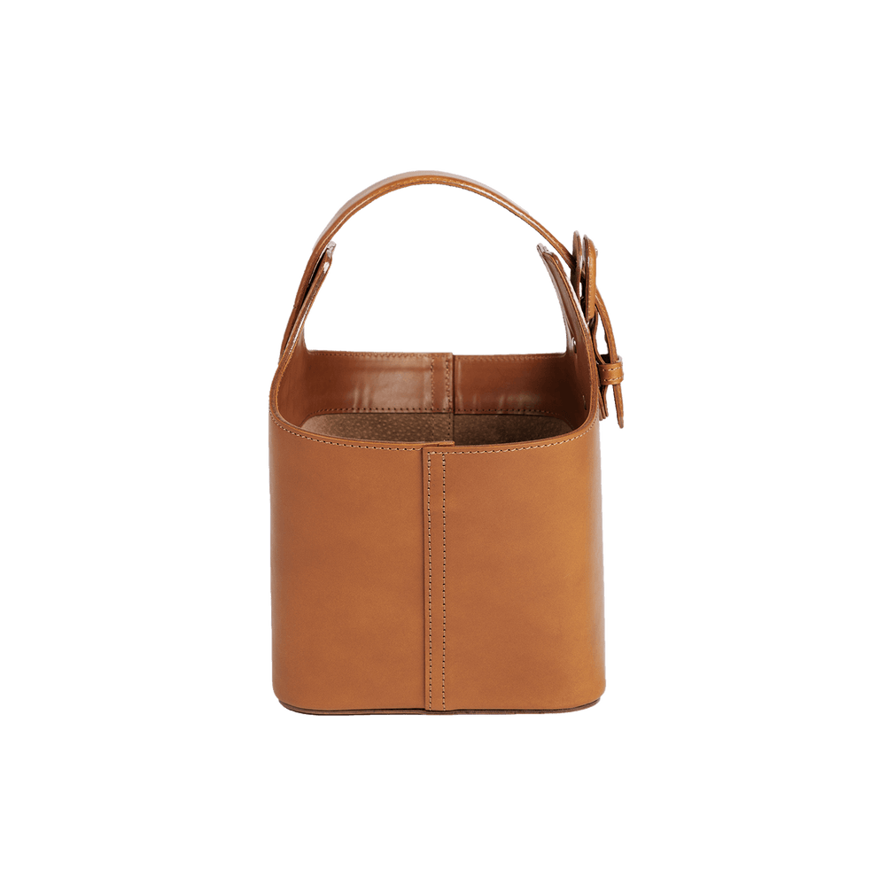 Home Collection Leather Basket (S)