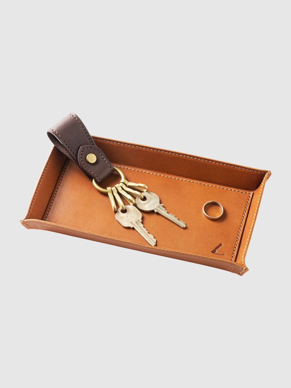 Home Collection Leather Tray