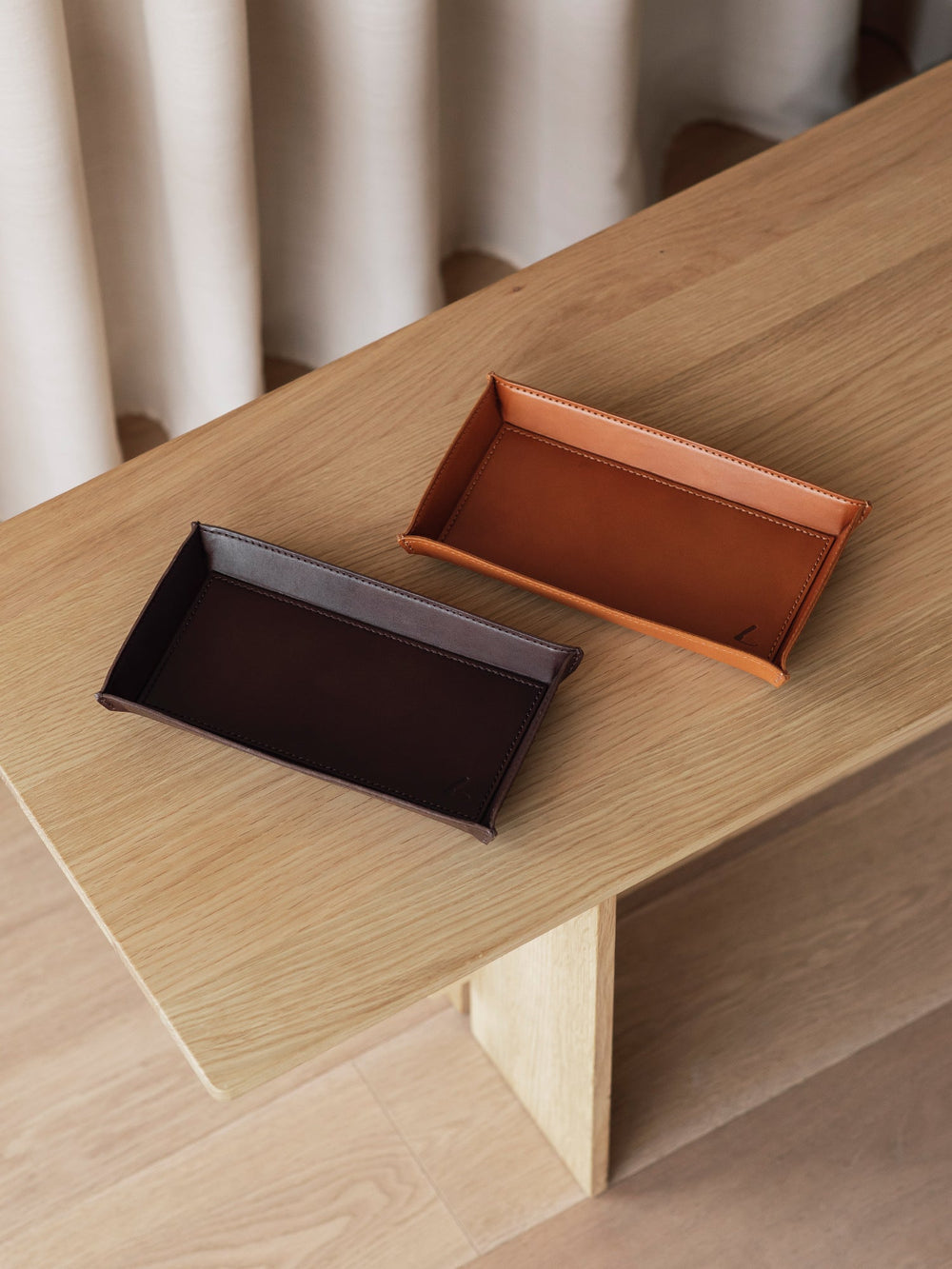 Home Collection Leather Tray