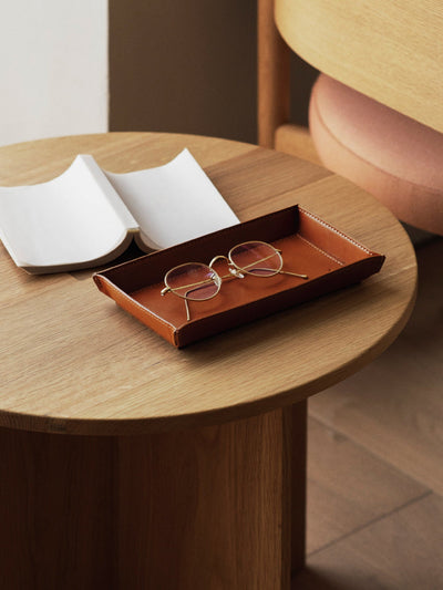 Home Collection Leather Tray