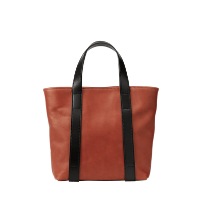 Steerhide  Bengara Heritage Small Tote in Bengara Red Made in Japan