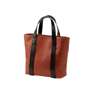 Steerhide  Bengara Heritage Small Tote in Bengara Red Made in Japan