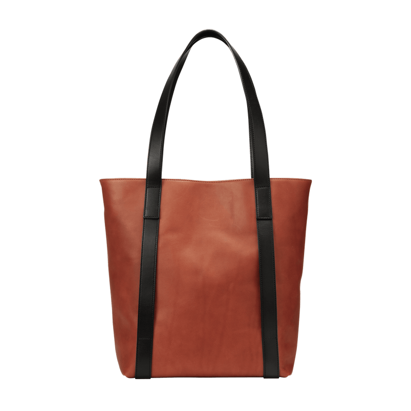 Steerhide  Bengara Heritage Tote in Bengara Red Made in Japan