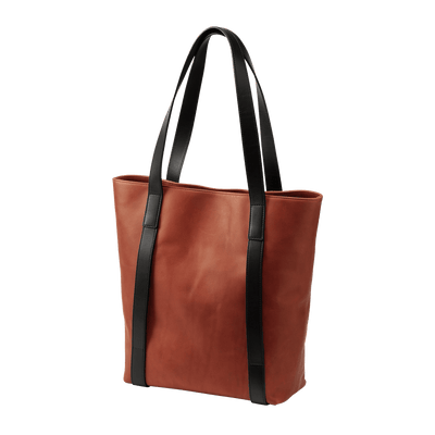 Steerhide  Bengara Heritage Tote in Bengara Red Made in Japan