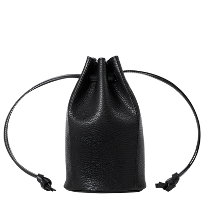 Goatskin  Chari-Happo Drawstring Bag in Truffle Made in Japan