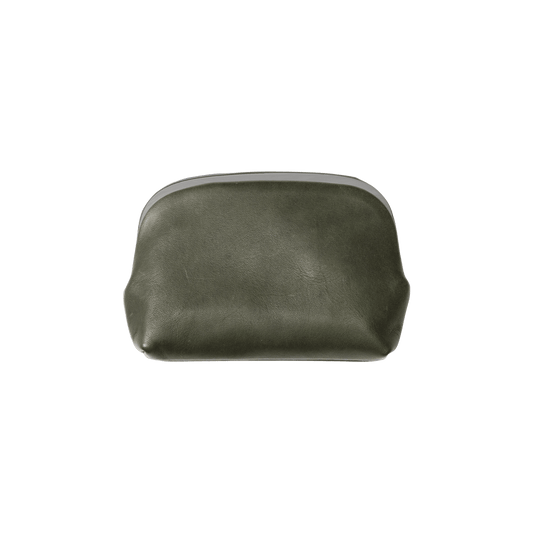 Steerhide  Tetsu Heritage Gamaguchi Coin Case in Tetsu Green Made in Japan