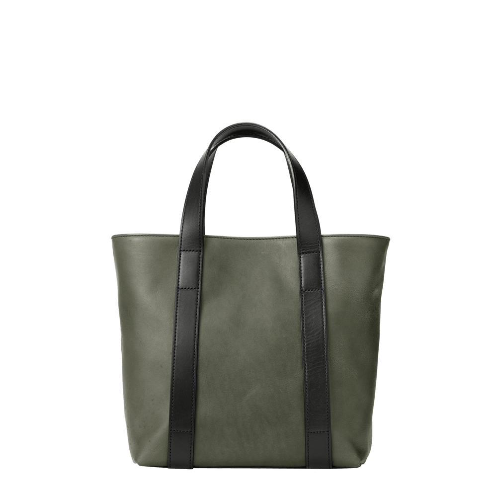 Steerhide  Tetsu Heritage Small Tote in Tetsu Green Made in Japan