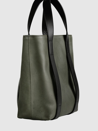 Steerhide  Tetsu Heritage Small Tote in Tetsu Green Made in Japan