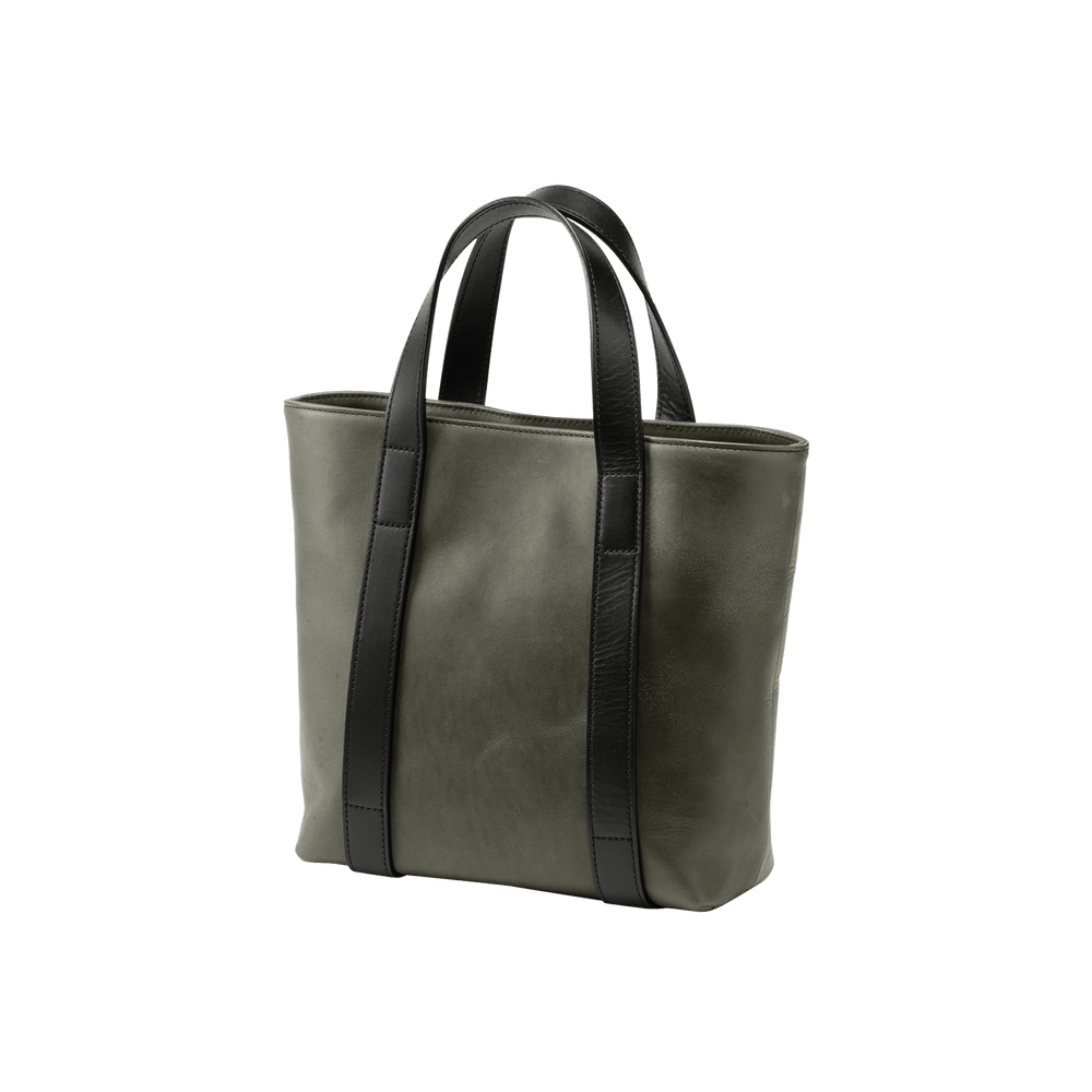 Steerhide  Tetsu Heritage Small Tote in Tetsu Green Made in Japan