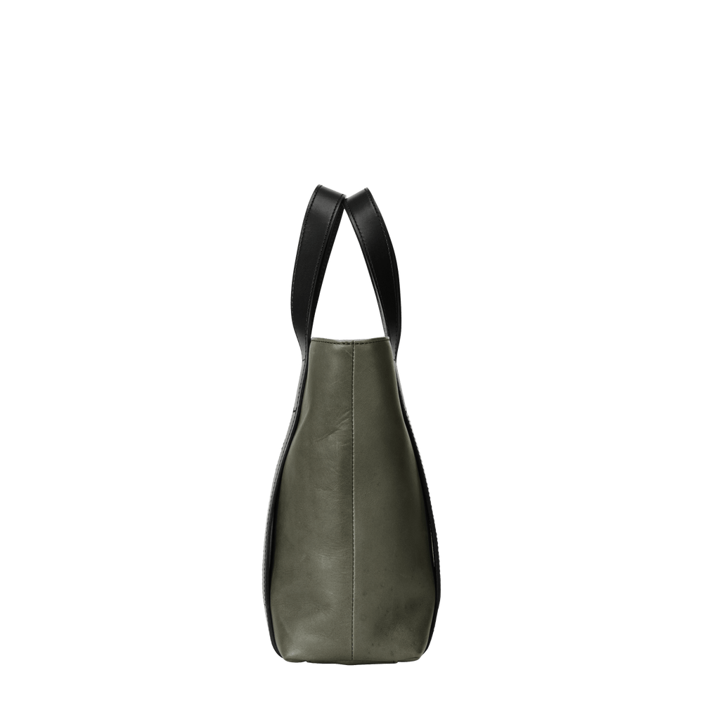 Steerhide  Tetsu Heritage Small Tote in Tetsu Green Made in Japan