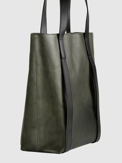 Steerhide  Tetsu Heritage Tote in Tetsu Green Made in Japan