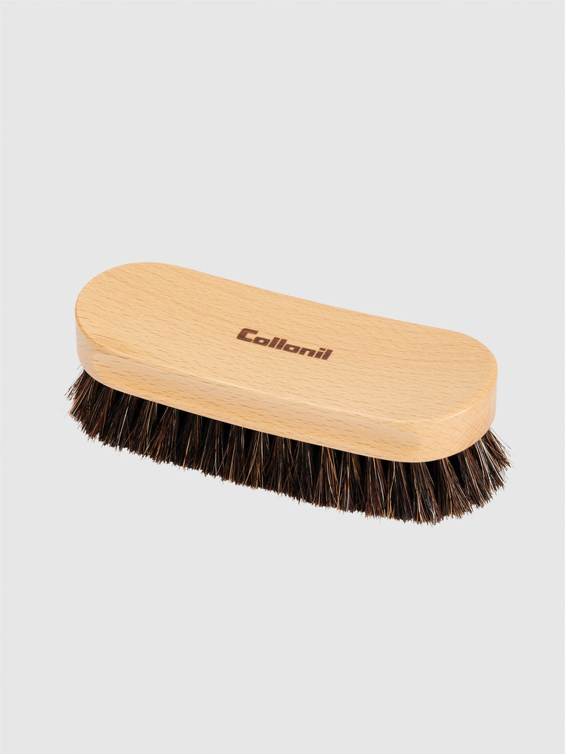 Horse Hair Brush with Beech Wood Handle Collonil Horse Hair Polishing Brush in Default Title Made in Japan