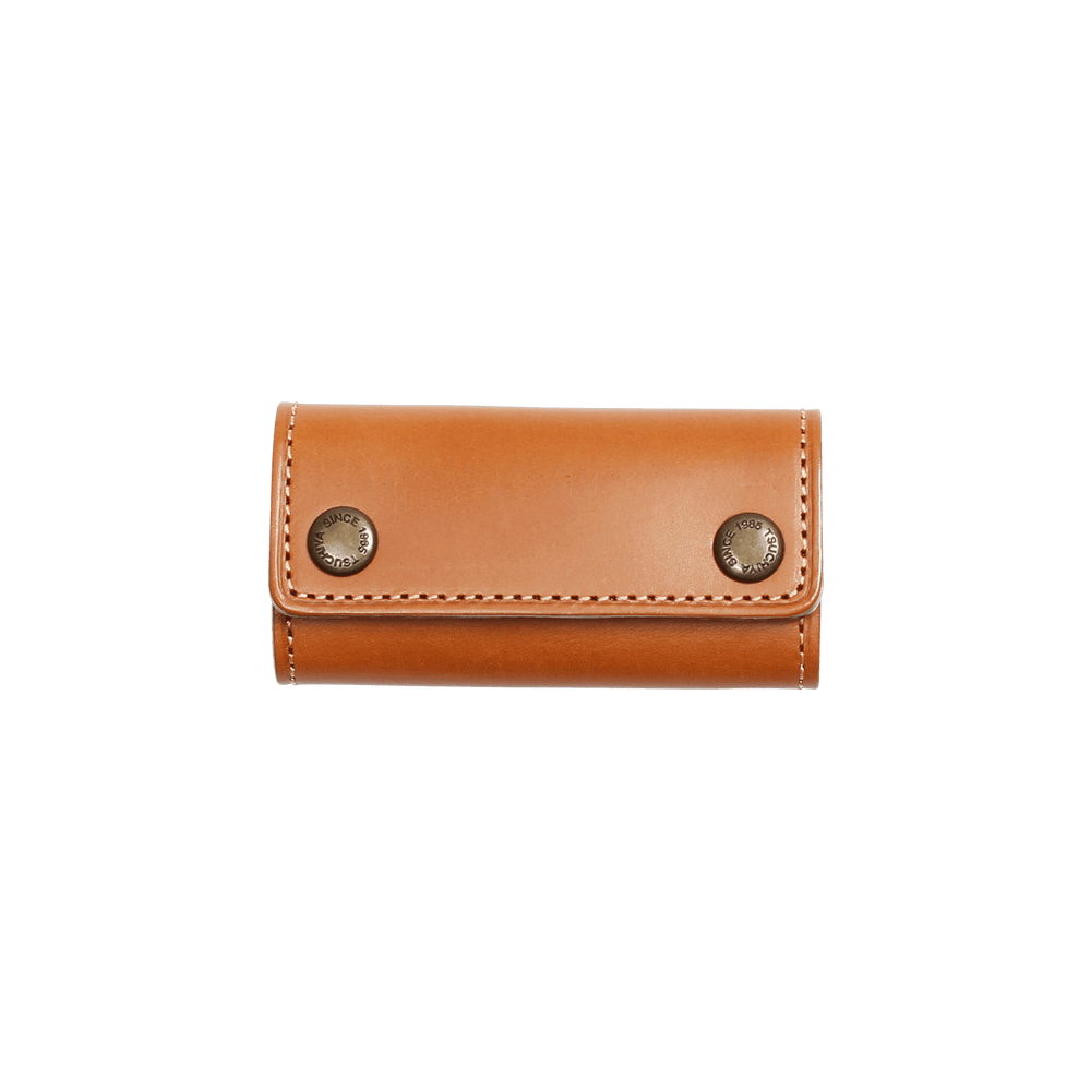 Luxury Leather Key Cases - Japanese Handcrafted Quality - Tsuchiya